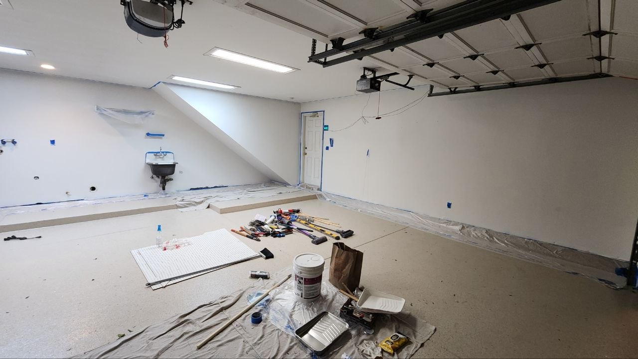 Interior painting project